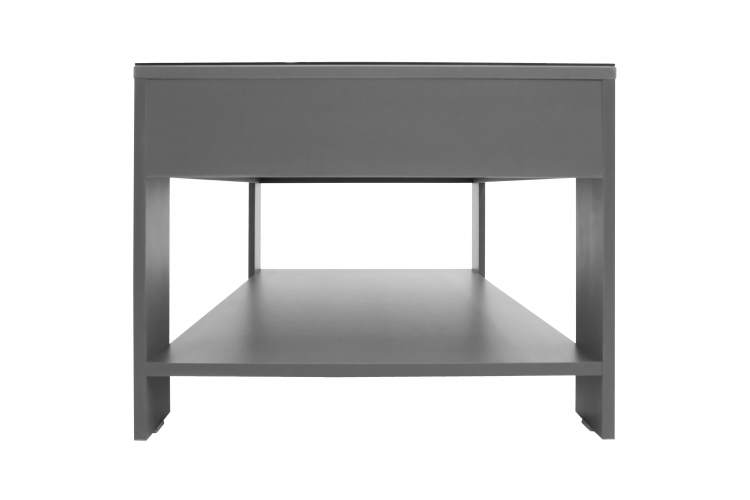 Стол журнальный BeautyStyle 26 графит темный U961/стекло черное-1