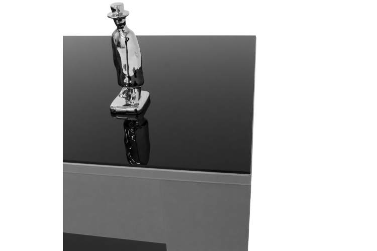 Стол журнальный BeautyStyle 26 графит темный U961/стекло черное-5