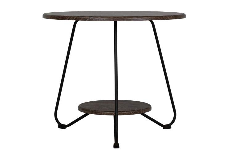 Стол журнальный BeautyStyle 38 дуб шоле коричневый/черный-4