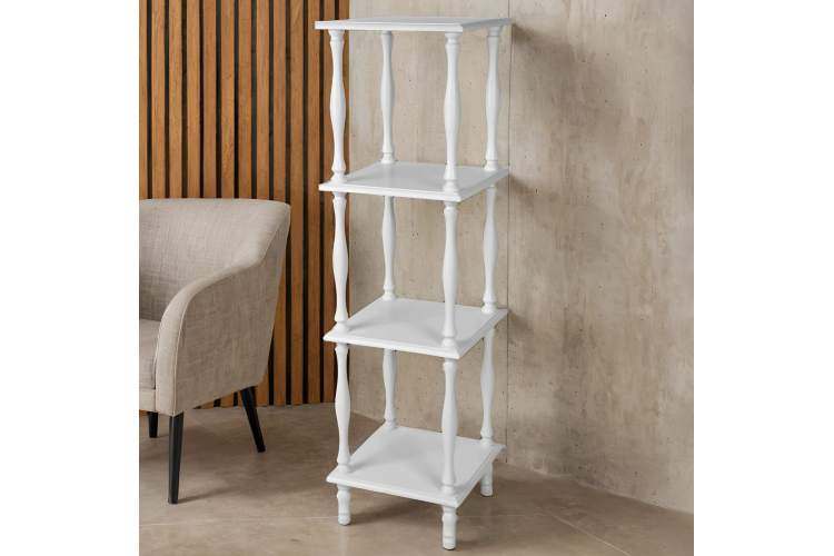 Этажерка П 8 белый-13