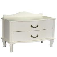 Тумбочка Джульетта широкая 2 ящика дуб шампань Л