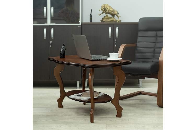 Стол журнальный Берже 1 средне-коричневый-14