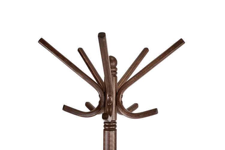 Вешалка напольная В 8Н средне-коричневый-1