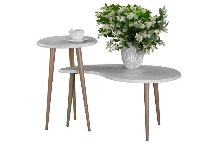 Стол журнальный BeautyStyle 19 дуб дымчатый/шимо-3