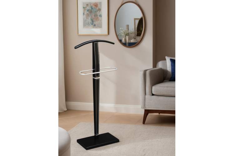 Вешалка костюмная Васко В 70 венге/серебро-5