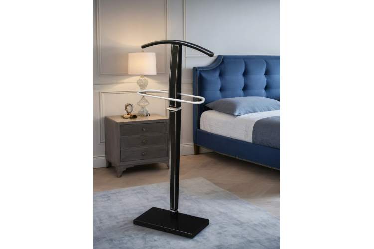 Вешалка костюмная Васко В 70 венге/серебро-9