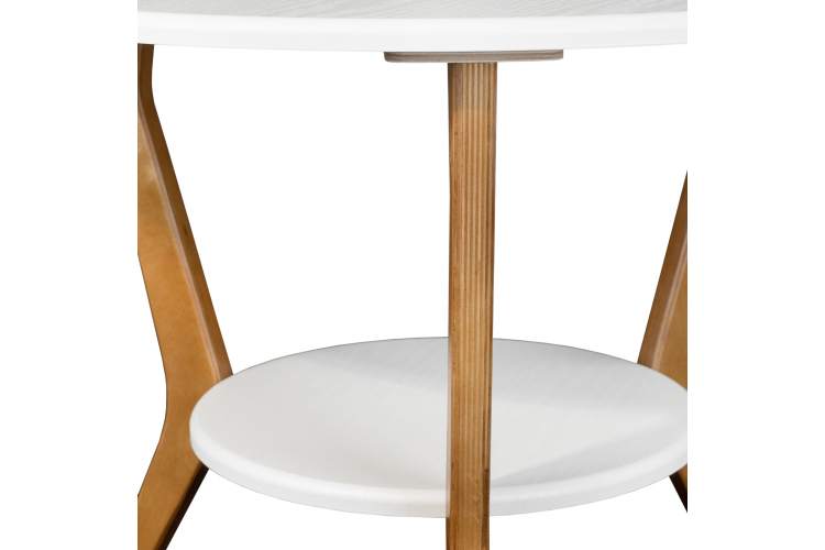 Стол журнальный BeautyStyle 13 белый/бук-4