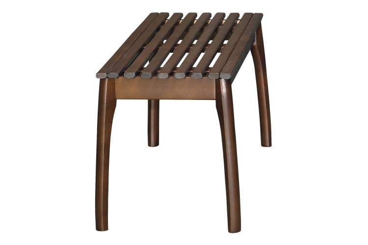 Скамья для прихожей массив, каркас орех-1