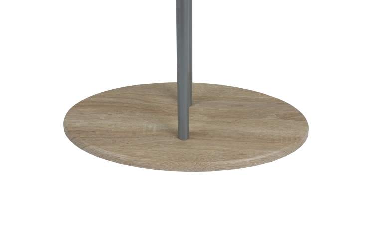 Вешалка костюмная Дэви 2 металлик/дуб сонома-5