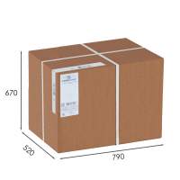 Кресло Комфорт 5 ткань катания дасти blue, каркас лак в гостиную