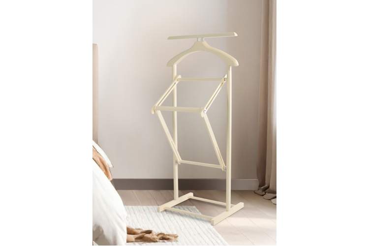 Вешалка костюмная складная В 21Н слоновая кость-4