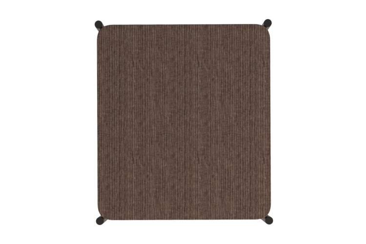 Стол журнальный Лори дуб браун/черный-1