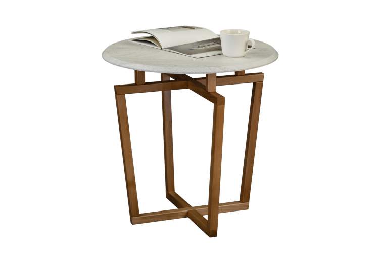 Стол журнальный Рилле 440 пленка дуб дымчатый/ бук-4