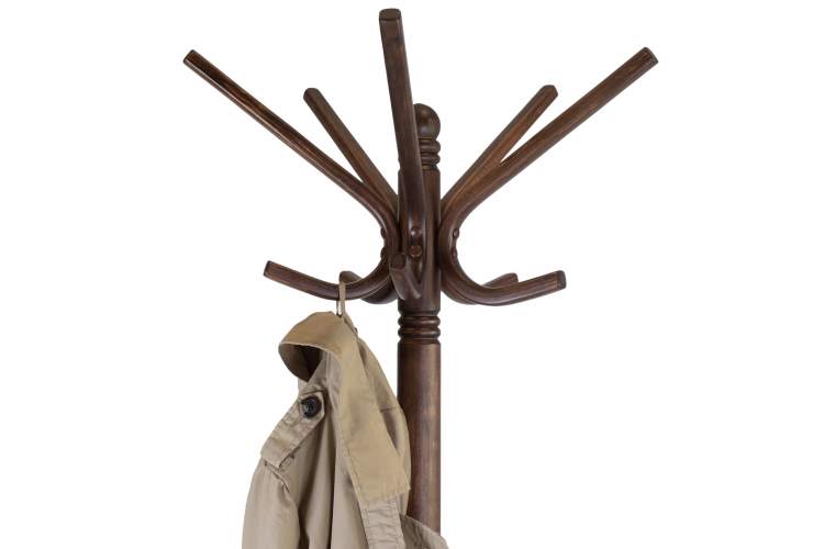Вешалка напольная В 8Н тёмно-коричневый-4