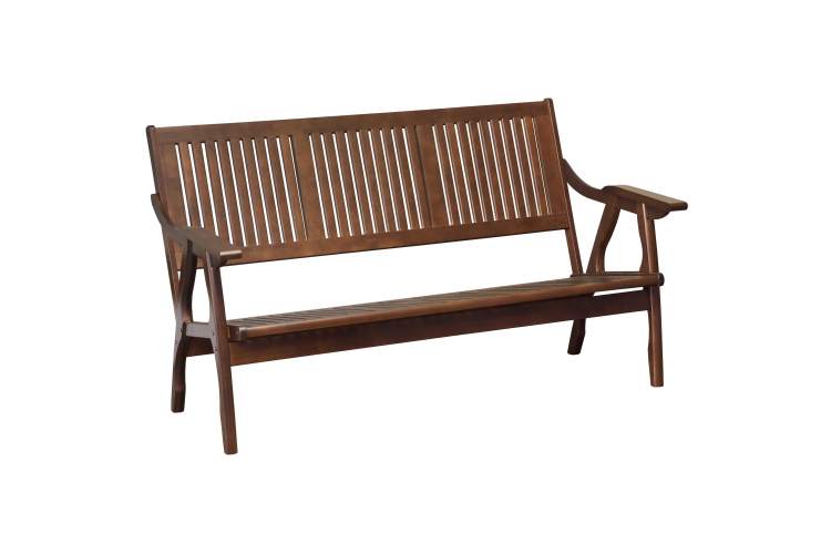 Диван-скамья Массив решетка, каркас орех