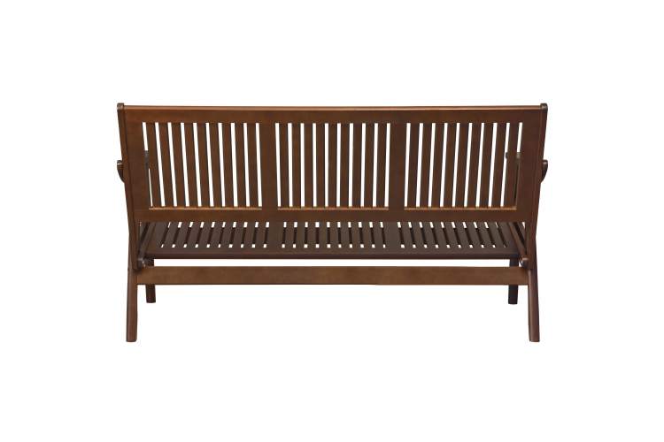 Диван-скамья Массив решетка, каркас орех-1