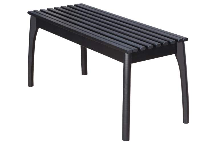 Скамья для прихожей массив, каркас венге