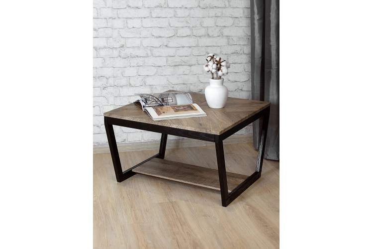 Стол журнальный BeautyStyle 32 дуб крымский состаренный/венге-10