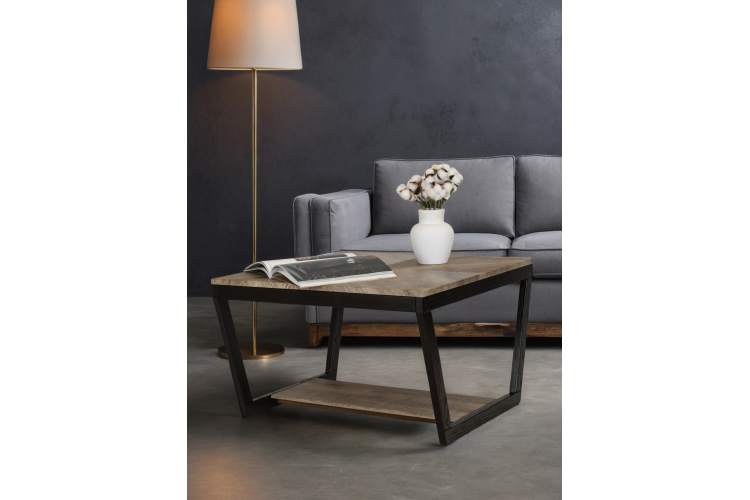 Стол журнальный BeautyStyle 32 дуб крымский состаренный/венге-12