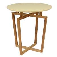 Журнальный стол Стол журнальный Рилле 440 эмаль бежевый/бук