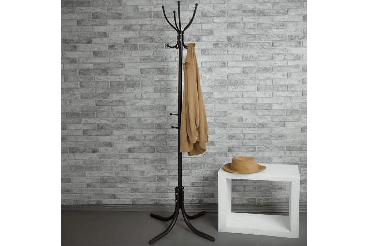 Вешалка напольная М 10 черный-8