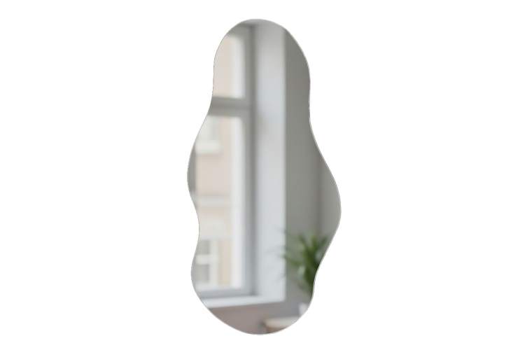 Зеркало настенное фигурное Сельетта-7 110 см х 55.8 см