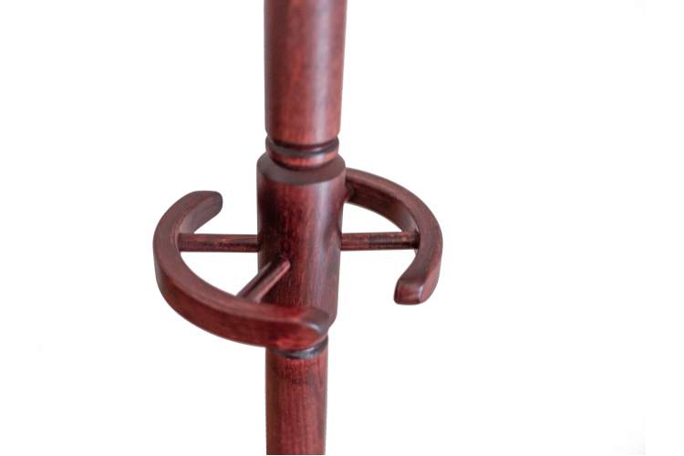 Вешалка напольная В 10Н махагон-4