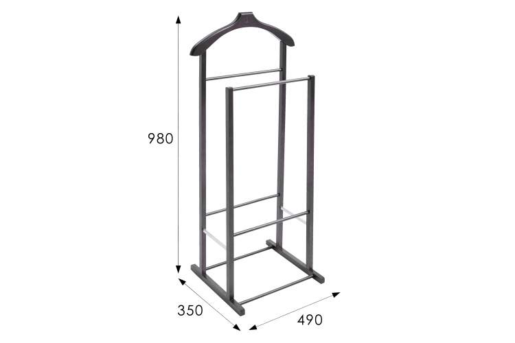 Вешалка костюмная В 27Н венге-3