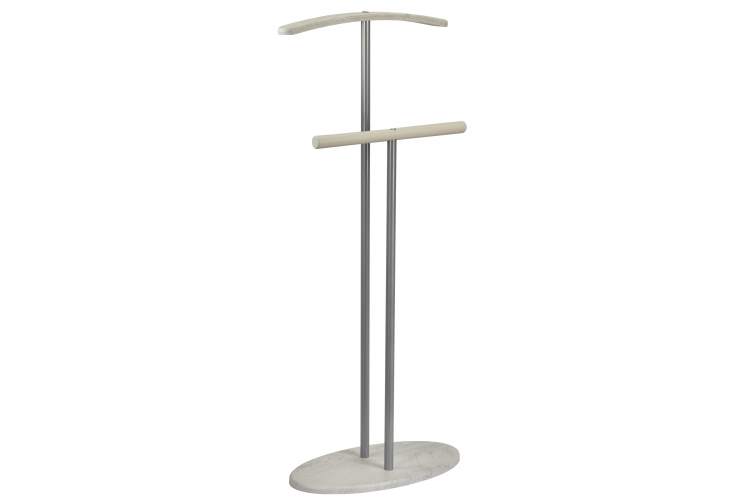 Вешалка костюмная Дэви 2 металлик/дуб дымчатый