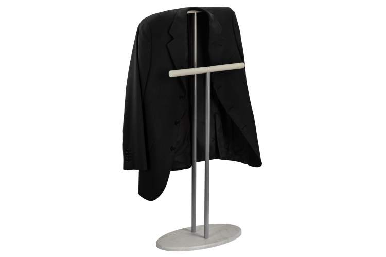 Вешалка костюмная Дэви 2 металлик/дуб дымчатый-6