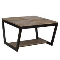 Стол журнальный BeautyStyle 32 дуб крымский состаренный/венге в гостиную