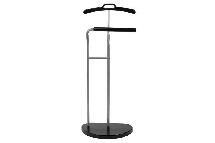 Вешалка костюмная Д 10 металлик/ венге-2