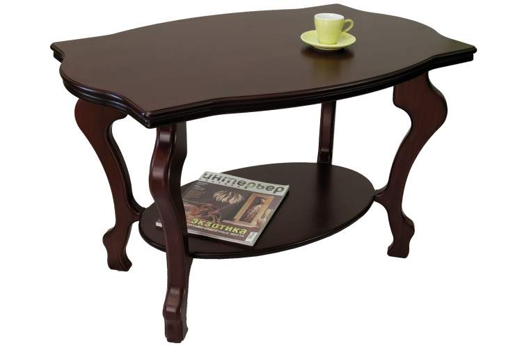 Стол журнальный Берже 1 темно-коричневый-1