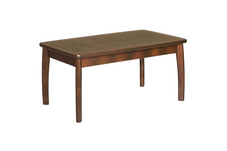 Стол журнальный Массив решетка орех