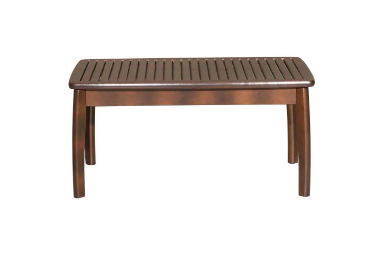 Стол журнальный Массив решетка орех-3