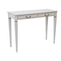 Консоль Васко В 91Н белый ясень/золото