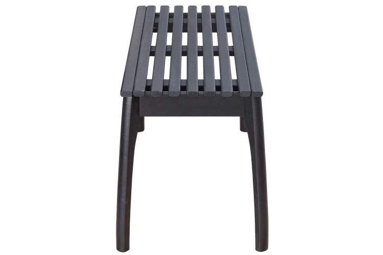 Скамья для прихожей массив, каркас венге-1