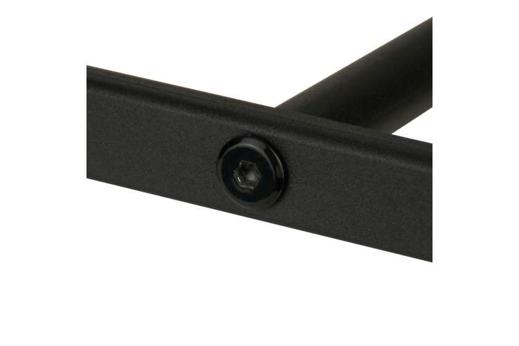 Стол журнальный МеталлАрт М025 белый мрамор/черный-4