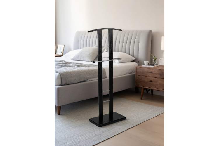 Вешалка костюмная ГАЛАНТ 321 металлик/венге-7