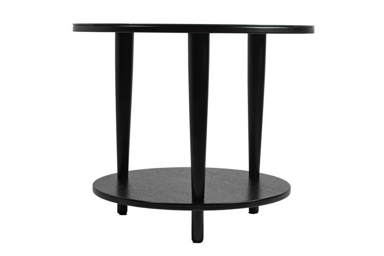 Стол журнальный BeautyStyle 10 венге/стекло черное-4