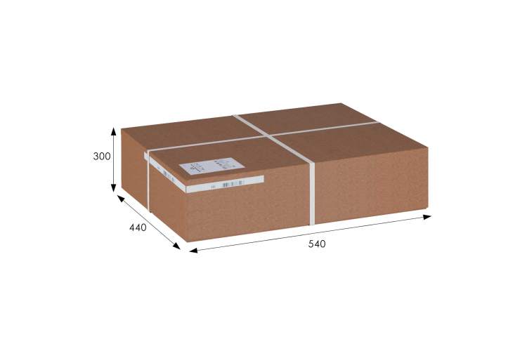 Этажерка-стеллаж Джульетта 3 уровня, орех Л-2