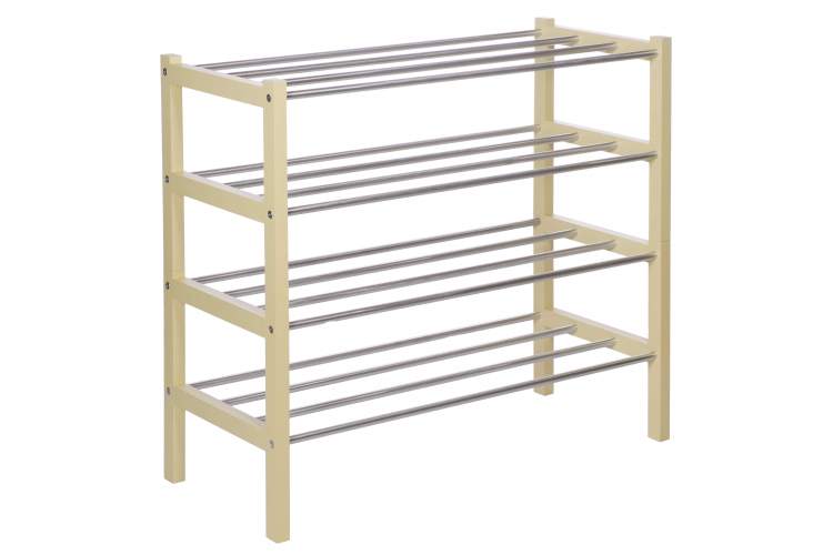 Комплект обувниц Атлас слоновая кость (2 шт)