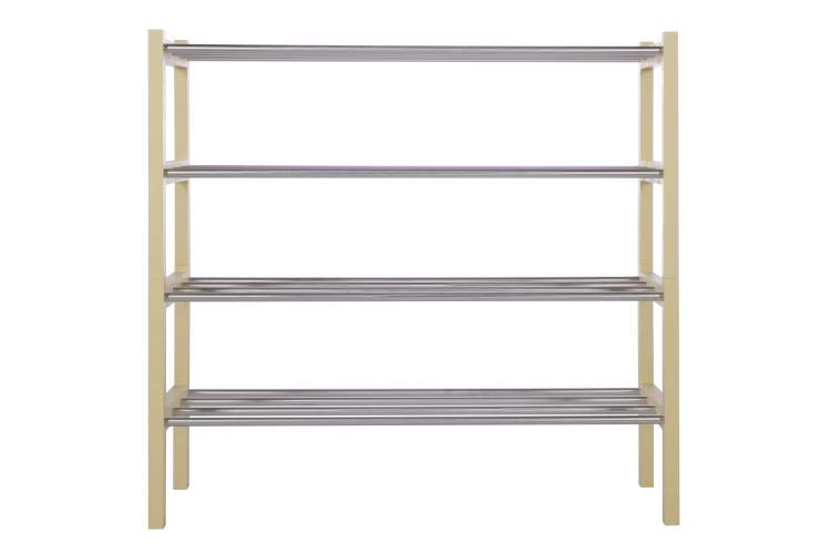 Комплект обувниц Атлас слоновая кость (2 шт)-1