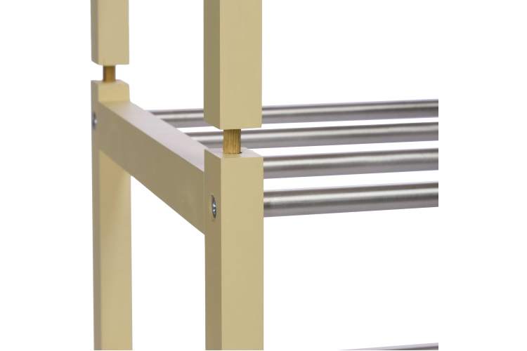 Комплект обувниц Атлас слоновая кость (2 шт)-5