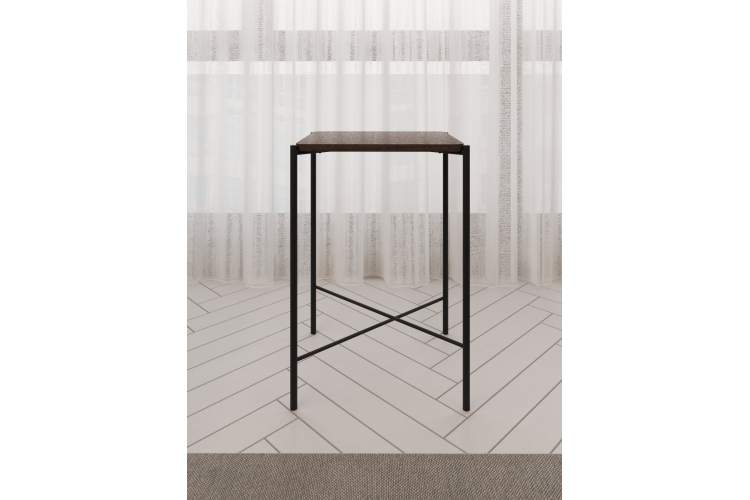 Стол журнальный Лори дуб браун/черный-5