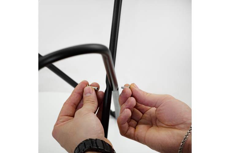 Стол журнальный BeautyStyle 20 серый бетон/черный-7