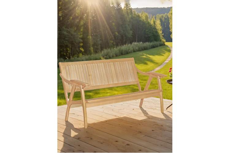 Диван-скамья Массив решетка, каркас бук-6