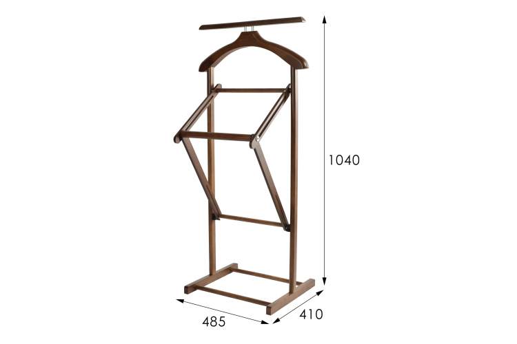 Вешалка костюмная складная В 21Н средне-коричневый-6
