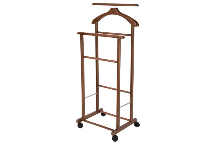 Вешалка костюмная на колесах В 22Н средне-коричневый