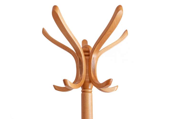 Вешалка напольная В 12Н светло-коричневый-1